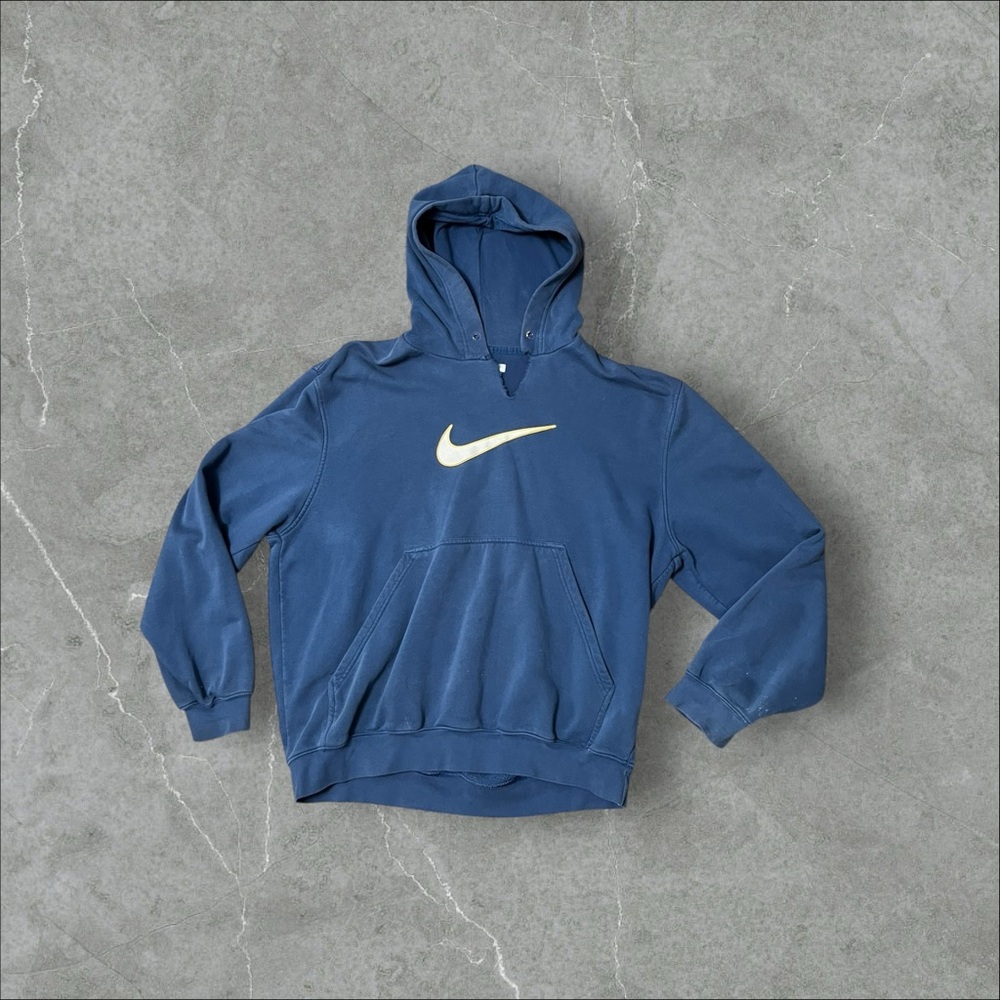 Blue Middle Swoosh Nike